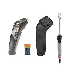 Комплект testo 830-T4 - Инфракрасный термометр и поверхностный зонд с подпружиненной термопарой