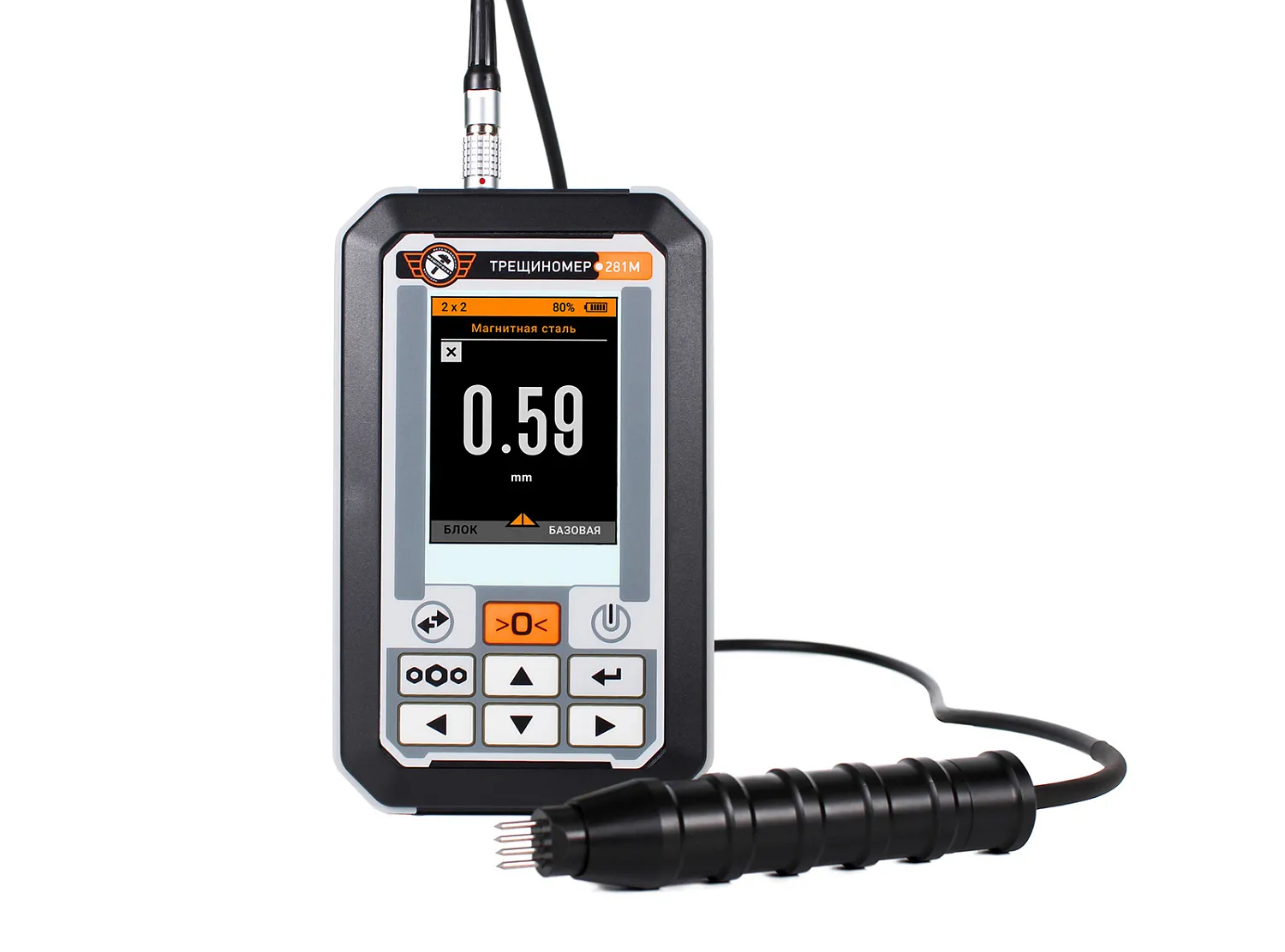 Электропотенциальный трещиномер 281М-С портативный комплект «Максимум»